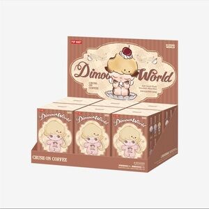 Pop Mart Dimoo Crush On Coffee Series Display Box
